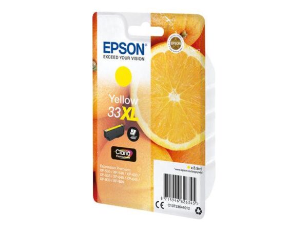 EPSON_Singlepack_Yellow_33XL_Claria_Premium_Ink