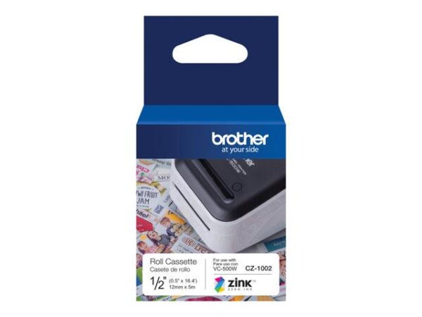 Brother_CZ-1002_tape_white_12mm_x_5m