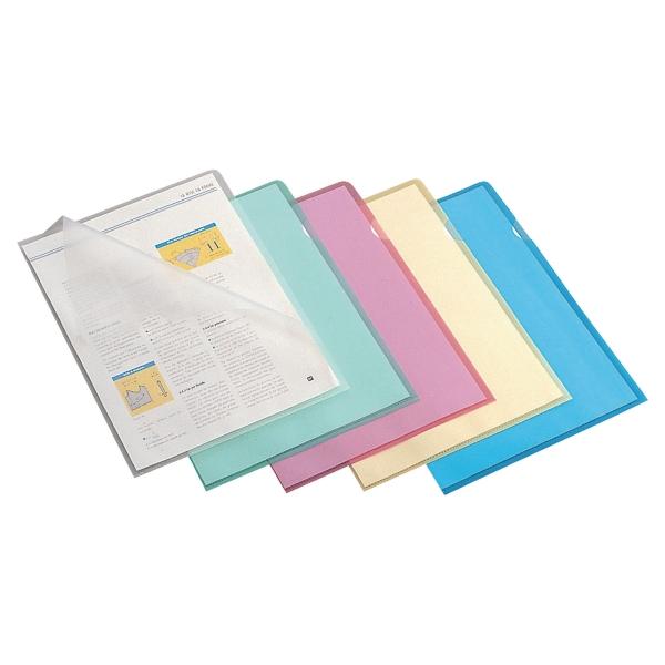Lyreco_muovitasku_A4_110mic_PP_punainen__appelsiini__1_kpl_100_taskua