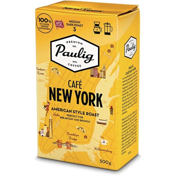 Paulig Caf New York Kahvi Suodatinjauhatus Keskipaahto 500g Mikkelin Paulig Caf New York Kahvi Suodatinjauhatus Keskipaahto 500g Mikkelin
