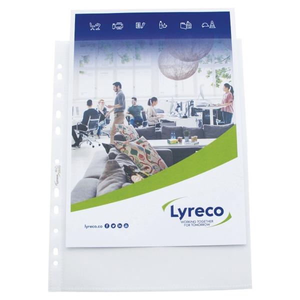Lyreco_Premium_kansiotasku_A4__120mic_PP_auki_ylhaalta__1_kpl_25_taskua