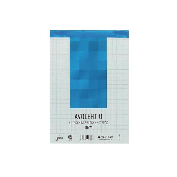 Paperipiste_avolehtio_A5_70_ruudutettu_7x7mm_perforoitu__1_kpl_10_lehtiota