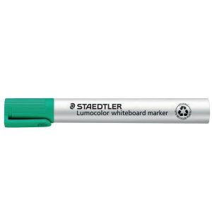 Staedtler_Lumocolor_351B_valkotaulukyna_viisto_2_5mm_vihrea_10kpl