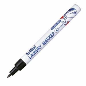 Artline_tekstiilikyna_musta_0_7mm_pyorea_karki