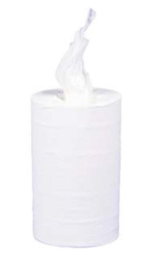 CARE-NESS_Excellent_kasipyyherulla_Mini_2krs_ilman_hylsya_valkoinen_12rll