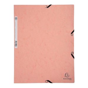 EXACOMPTA_KANSIO_3FLAP_ELAS_A4_400G_CORAL