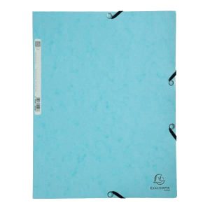 EXACOMPTA_KULMALUKKOKANSIO_400G_SININEN