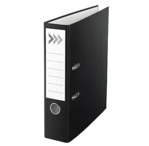 Lyreco_Budget_mappi_A4_75mm_musta