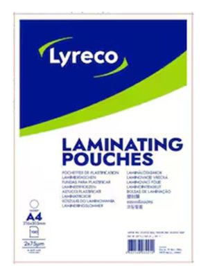 Lyreco_laminointitasku_A4_2x75mic_kirkas__1_kpl_100_taskua